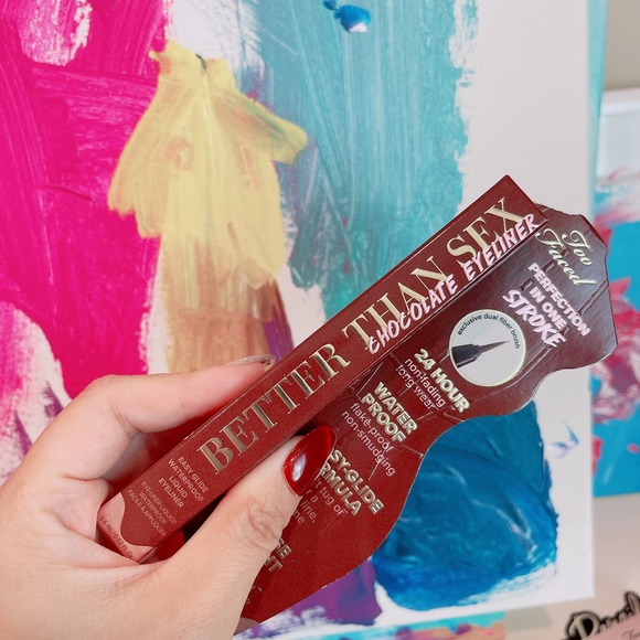 TOO FACED Chocolate Better Than Sex Easy Glide Waterproof Liquid Eyeline… - Picture 2 of 8